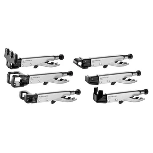 Jeu de 6 pinces-étaux pour carrossier Facom 518A.J6PF 1 Jeu de 6 pinces-étaux pour carrossier Facom 518A.J6PF