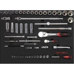 Servante 6 tiroirs + 135 outils en module Sam Outillage - 416-135Z 9 Servante 6 tiroirs + 135 outils en module Sam Outillage - 416-135Z -Atelier Soldes AFD 125005