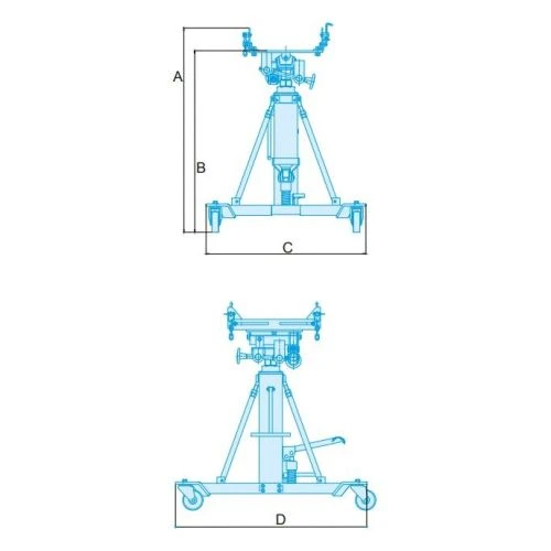 Vérin de fosse 1 t Facom - DL.1000PF 2 Vérin de fosse 1 t Facom - DL.1000PF – Image 2
