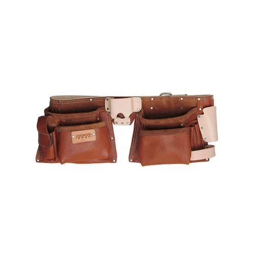 Tablier de charpentier Jouanel américain en cuir - TABUSHQ 1 Tablier de charpentier Jouanel américain en cuir - TABUSHQ