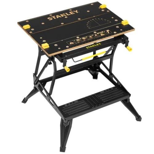 Établi-étau pliable 2 en 1 Stanley serrage vertical - STST83800-1 1 Établi-étau pliable 2 en 1 Stanley serrage vertical - STST83800-1