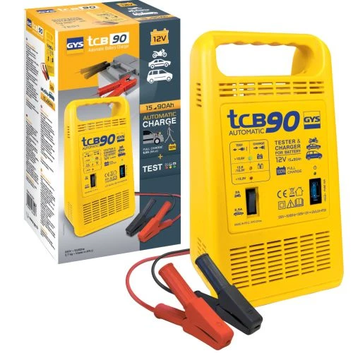 Chargeur 12V GYS TCB 90 automatic - 23260 2 Chargeur 12V GYS TCB 90 automatic - 23260 – Image 2