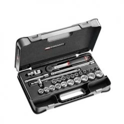 Jeu de douilles 1/2'' 6 pans métriques Facom 26 pièces S.161-4P6