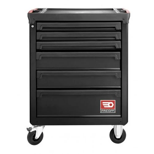 Servante d'atelier 6 tiroirs 3 modules par tiroir Facom ROLL.6NM3APF 2 Servante d'atelier 6 tiroirs 3 modules par tiroir Facom ROLL.6NM3APF – Image 2
