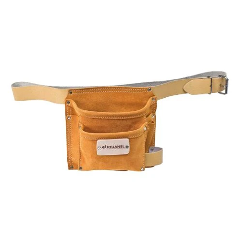 Poche à clous Jouanel cuir avec ceinture - POCOU 1 Poche à clous Jouanel cuir avec ceinture - POCOU