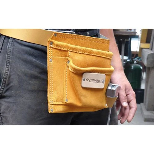 Poche à clous Jouanel cuir avec ceinture - POCOU 2 Poche à clous Jouanel cuir avec ceinture - POCOU – Image 2