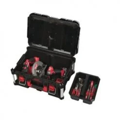 Pack 3 pièces Milwaukee (trolley + coffret + coffret large) PACKOUT - 4932464244 -Atelier Soldes AFD 165510