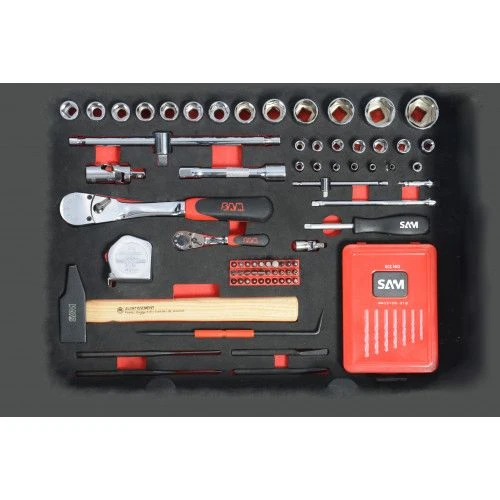 Valise trolley de 136 outils Sam Outillage - CP-136N 5 Valise trolley de 136 outils Sam Outillage - CP-136N – Image 5